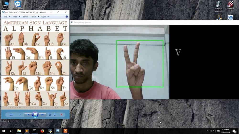 Sign Language Recognition Using Python